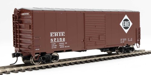 VAGÓN DE CARGA MODERNIZADO ESCALA HO - WALTHERS Mainline 910-45038 ERIE Railroad 40' ACF | Zustand: New