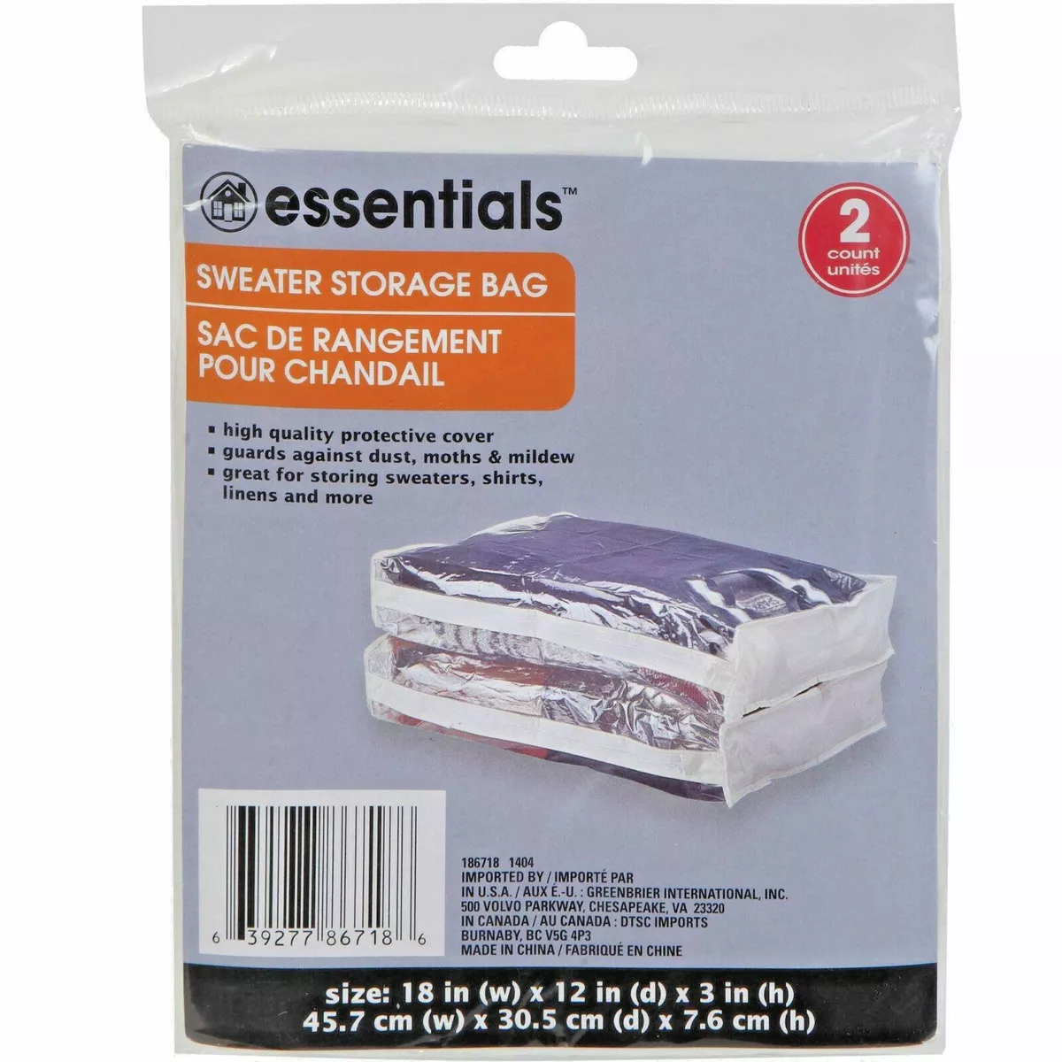 Dollar tree garment bags clearance
