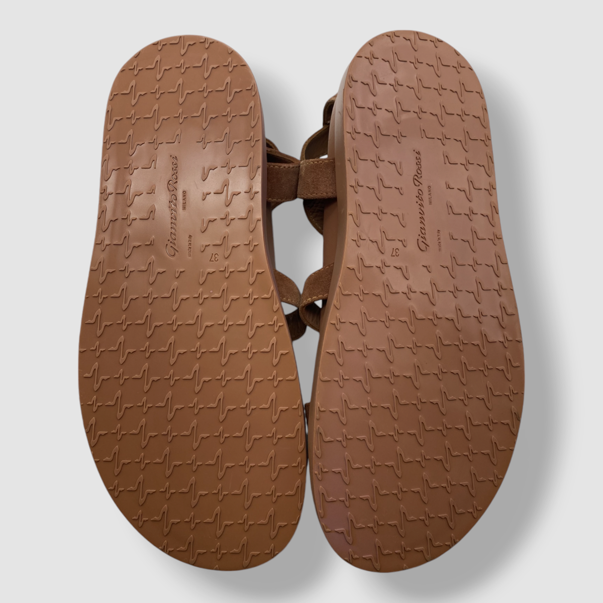 ★シーズン度を格上げへ★Sergio Rossi★ sr Akida-Wedges Garam Wedges Brown Mid heel: 50mm, sr Akida - Wedges Garam