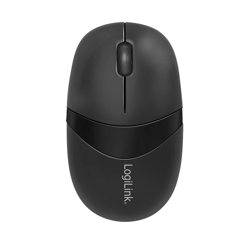 PC Funk Maus USB Funk Maus Optische Mini 2.4 GHz mit 3 Tasten 1000dpi Schwarz - Bild 3 von 4