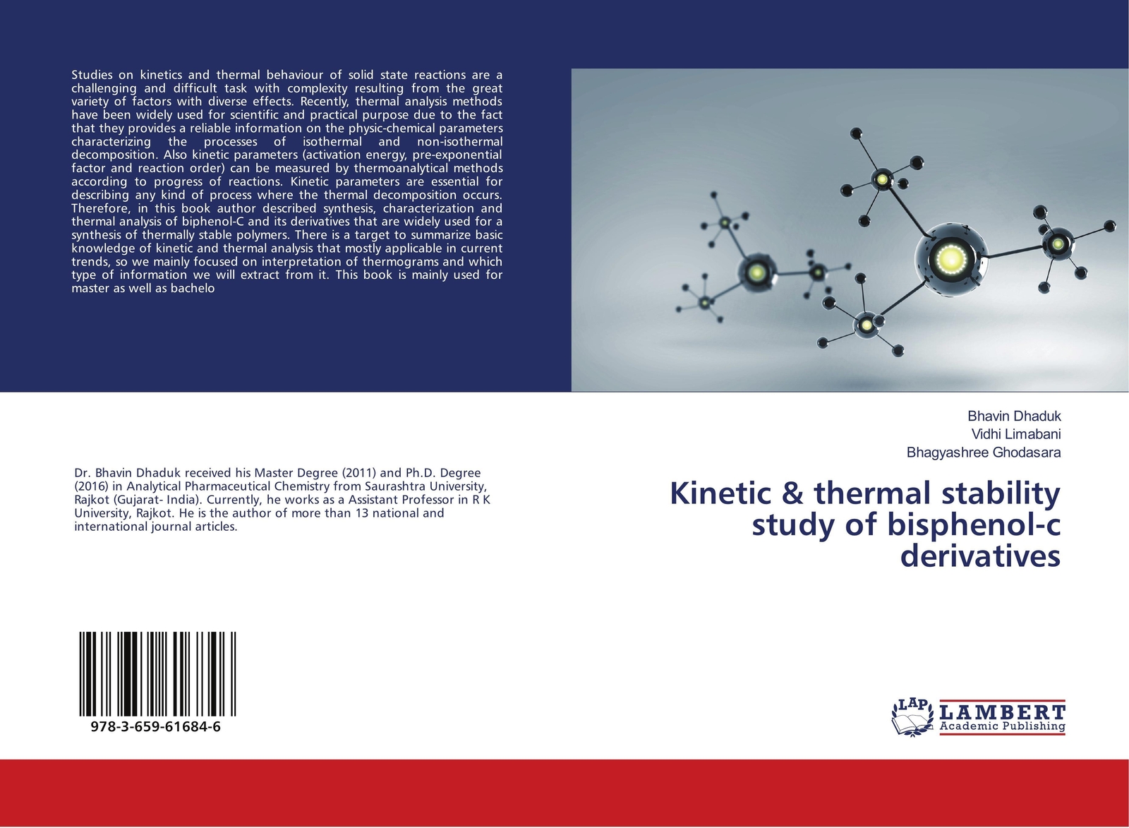 Thumbnail - Bhavin Dhaduk (u. A.) | Kinetic & Thermal Stability Study Of