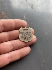 Smith  Wesson Firearms Inspector Arms Room Tag BLEMISH Gunsmith Collector GIFT
