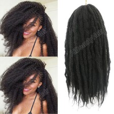 18inch Afro Kinky Braids Hair Soft Crochet Curly Braids Synthetic Hair Extension