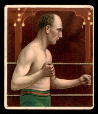 1910 T218 Champions Boxing #137 Mike Sullivan (Boxer) GD *e3