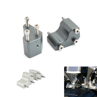 Alloy Front Handlebar Risers Height Up Adapters for Kawasaki GTR1400 2008-2023