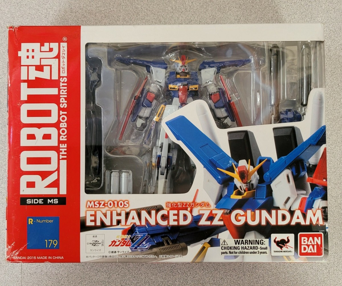 BOX DAMAGED* Gundam ZZ: Enhanced ZZ Gundam Robot Spirits #179