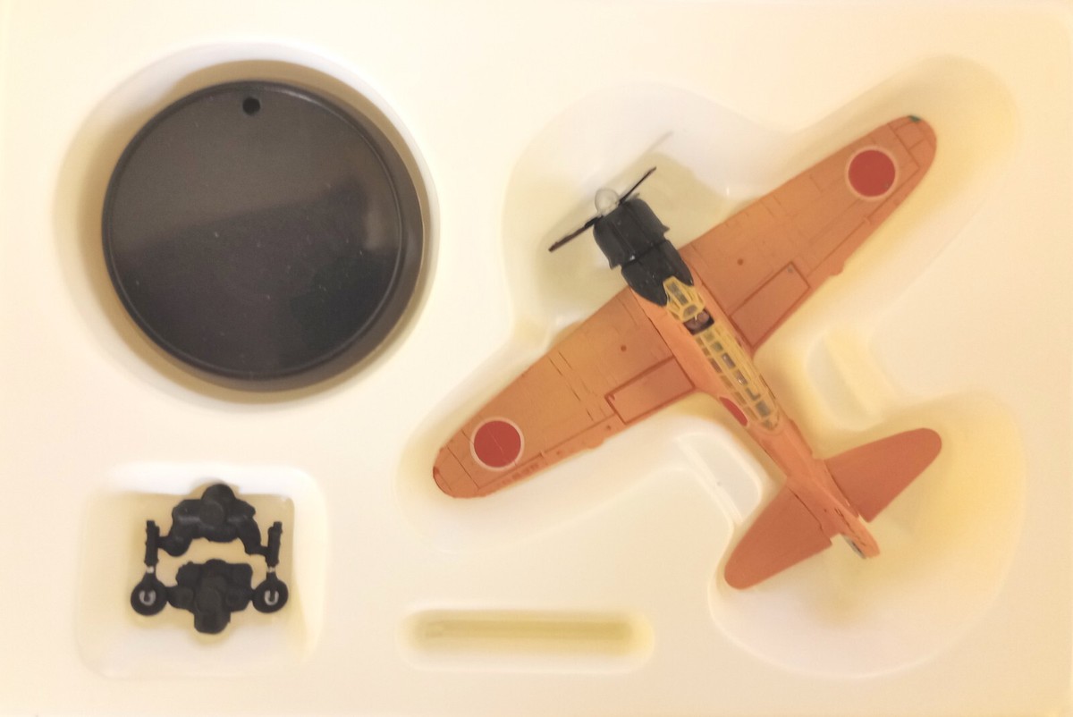 その他 F23-5705-000 Takara 1/144 World Wings Museum Mitsubishi A6M2-K Zero Trainer