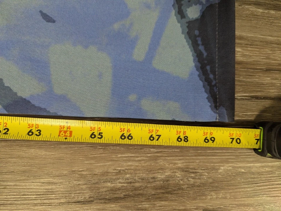 2002 Superbowl 36 Street Banner Patriots & Rams 70x24 Inches - 1st Brady Win - Image 2 of 2