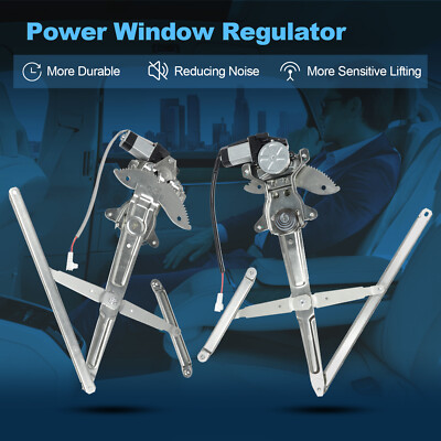 For 04-2006 Toyota Tundra Extended Cab Front Pair Window Regulators