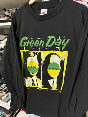 T-America Vintage 90s Green Day Nimrod Long Sleeve Tour T-America Vintage 90s Green Day Nimrod Long Sleeve Tour