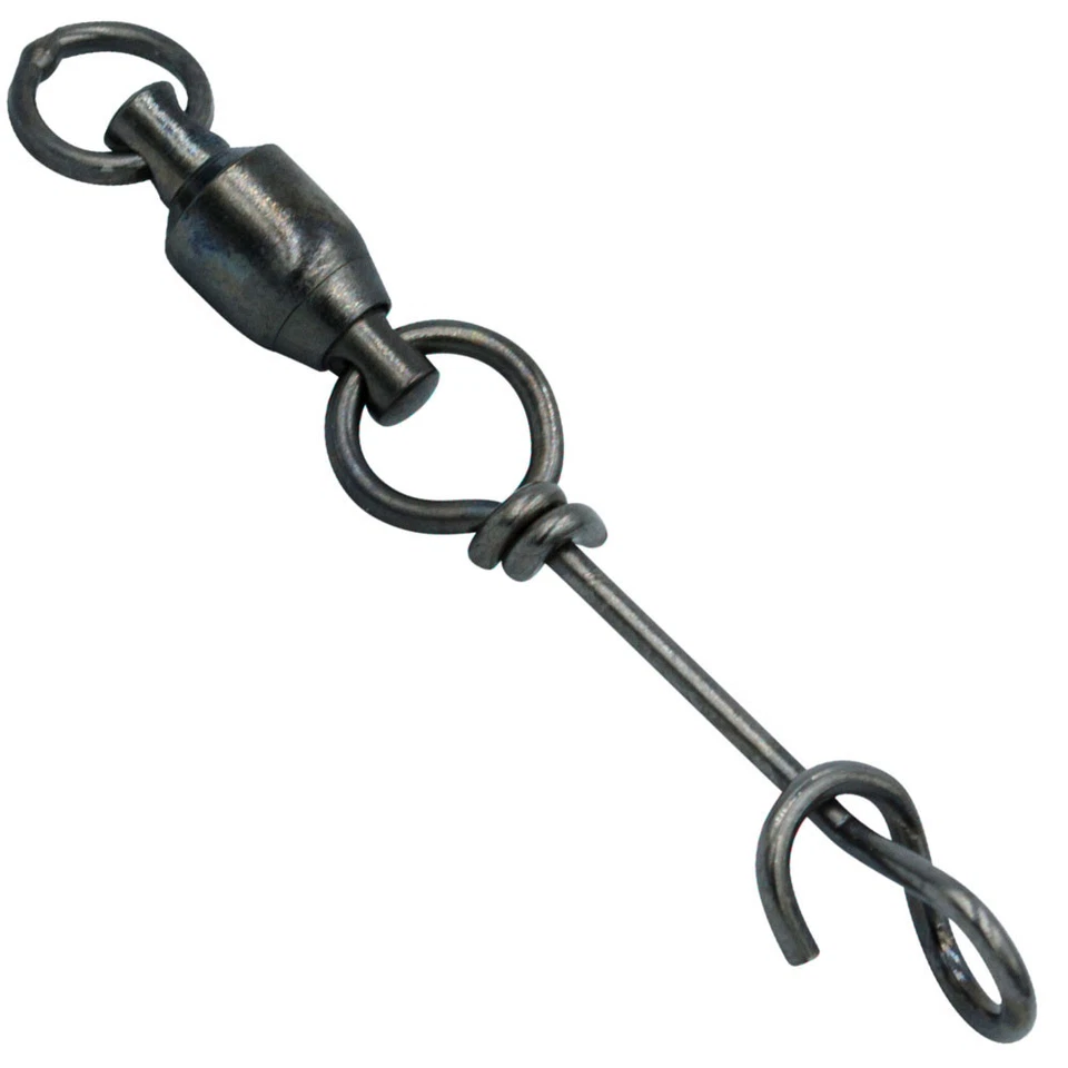 Rodamiento de bolas Mustad giratorio con clip Fastach Foto 2 de 2