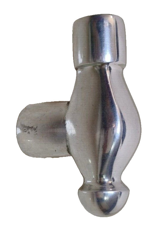 Nautical solid metal hammer Handle for wooden wal… - image 4