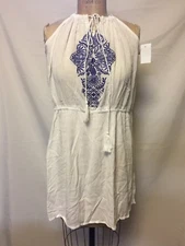Ella Moss The Dreamer Dress EM46727 White Large NWT