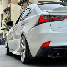 LH+RH For Lexus IS250 IS300 IS350 200T IS-F Sedan 2014-2020 Clear LED Tail Light