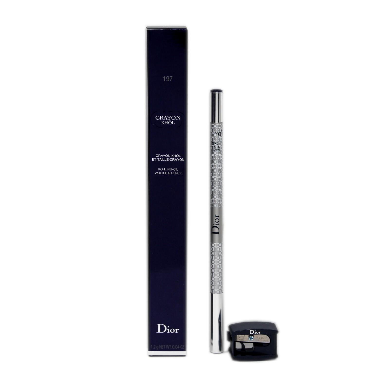 КАРАНДАШ DIOR CRAYON KHOL С ТОЧИЛКОЙ 12 г 004 УНЦИИ 197 МОРСКОЙ СИНИЙ 8090₽