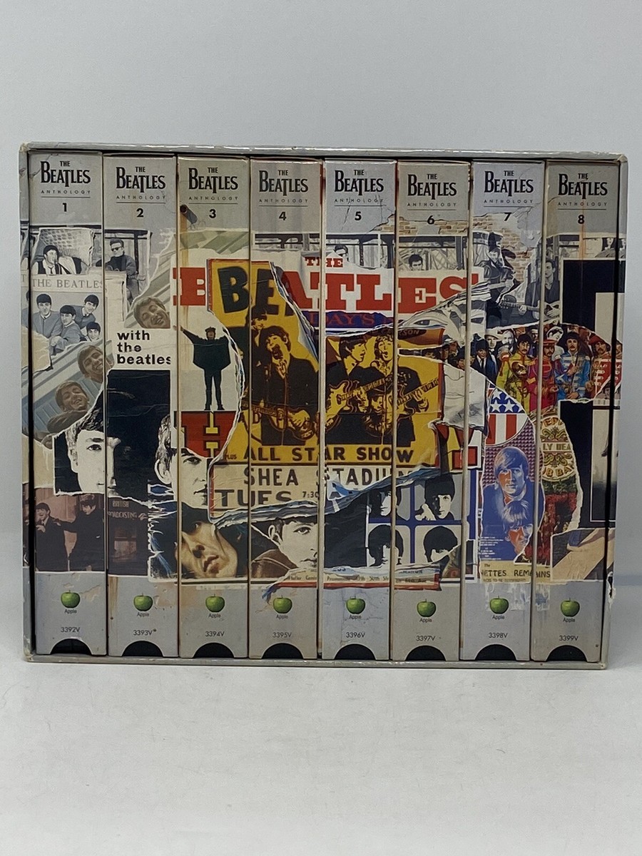 ☆ レア・希少 ☆ VHS ビデオテープ　ザ ・ビートルズ/アンソロジー 全８巻 The Beatles Anthology (VHS, 1996, 8-Tape Set) for sale