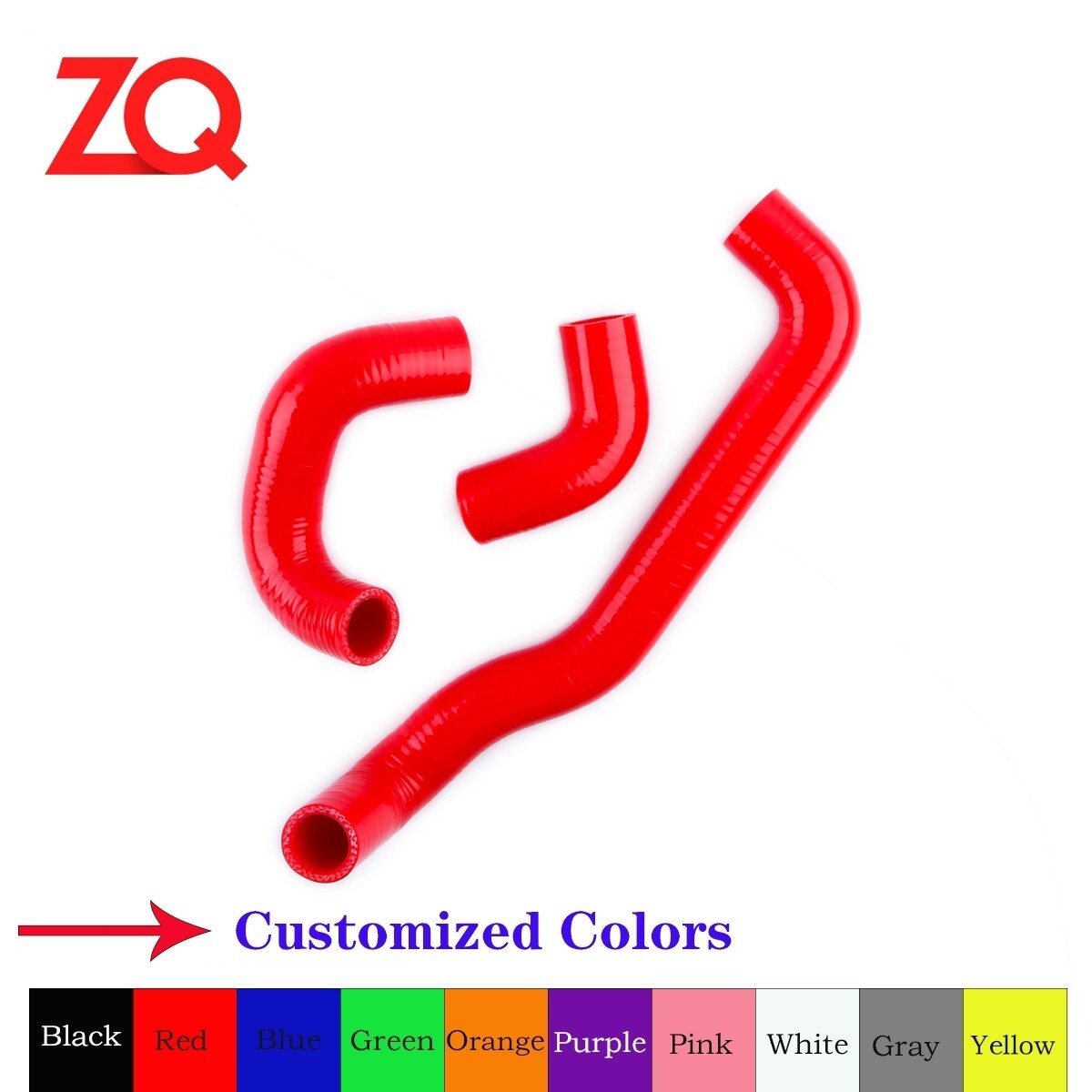 Silicone Hose Blue Tube For Abarth Grande Punto Alfa Romeo MiTo Giulietta 1.4 TB