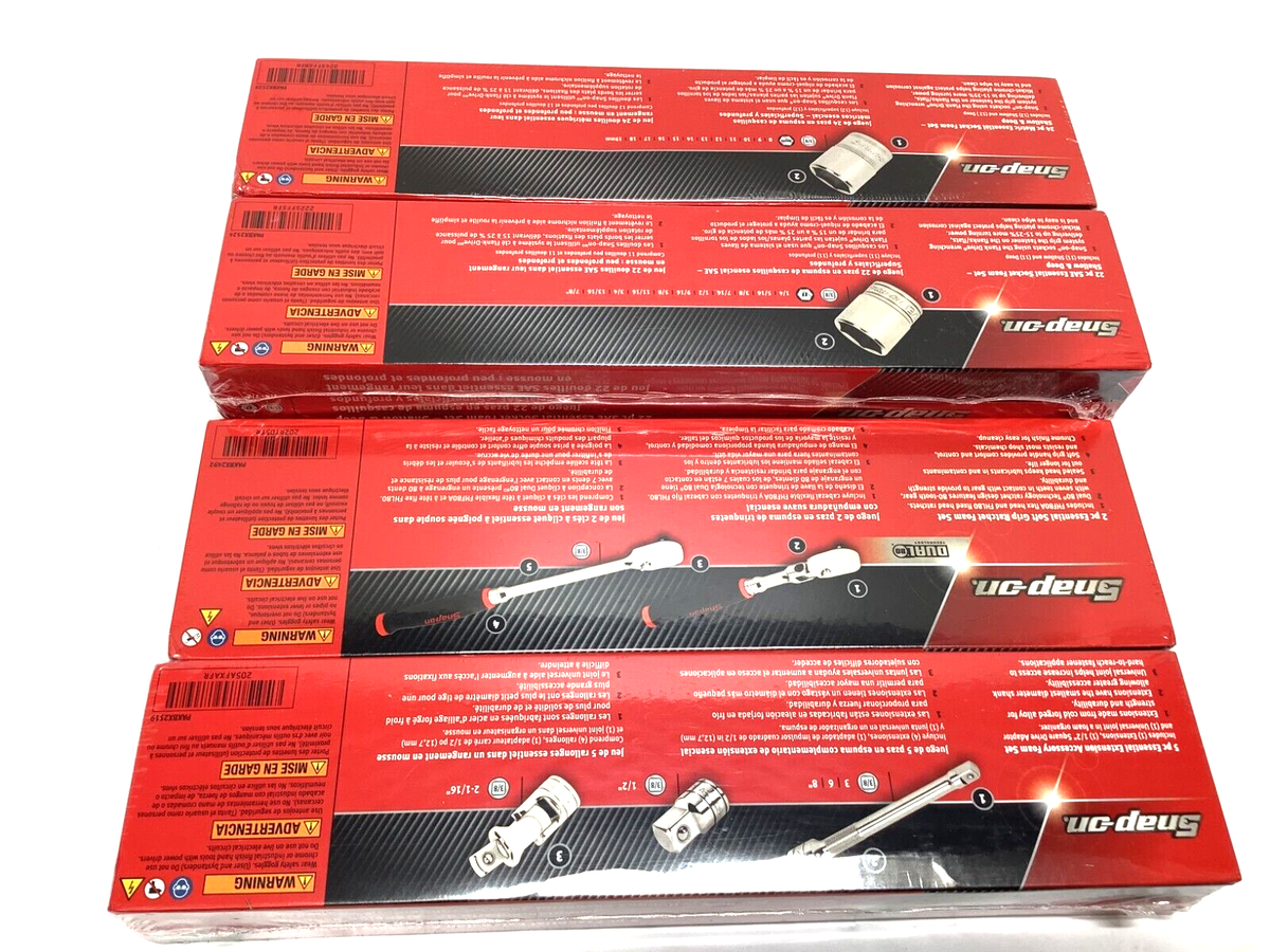 New Snap-on™ 53-pc 3/8