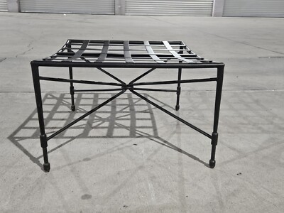  Mario Papperzini By Janus Et Cie AMALFI STAINLESS STEEL OTTOMAN