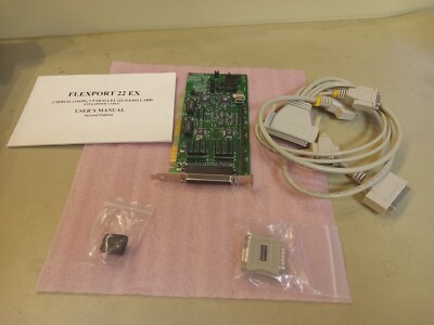 Addonics Flexport 22EX Multiport Serial Board & Cable