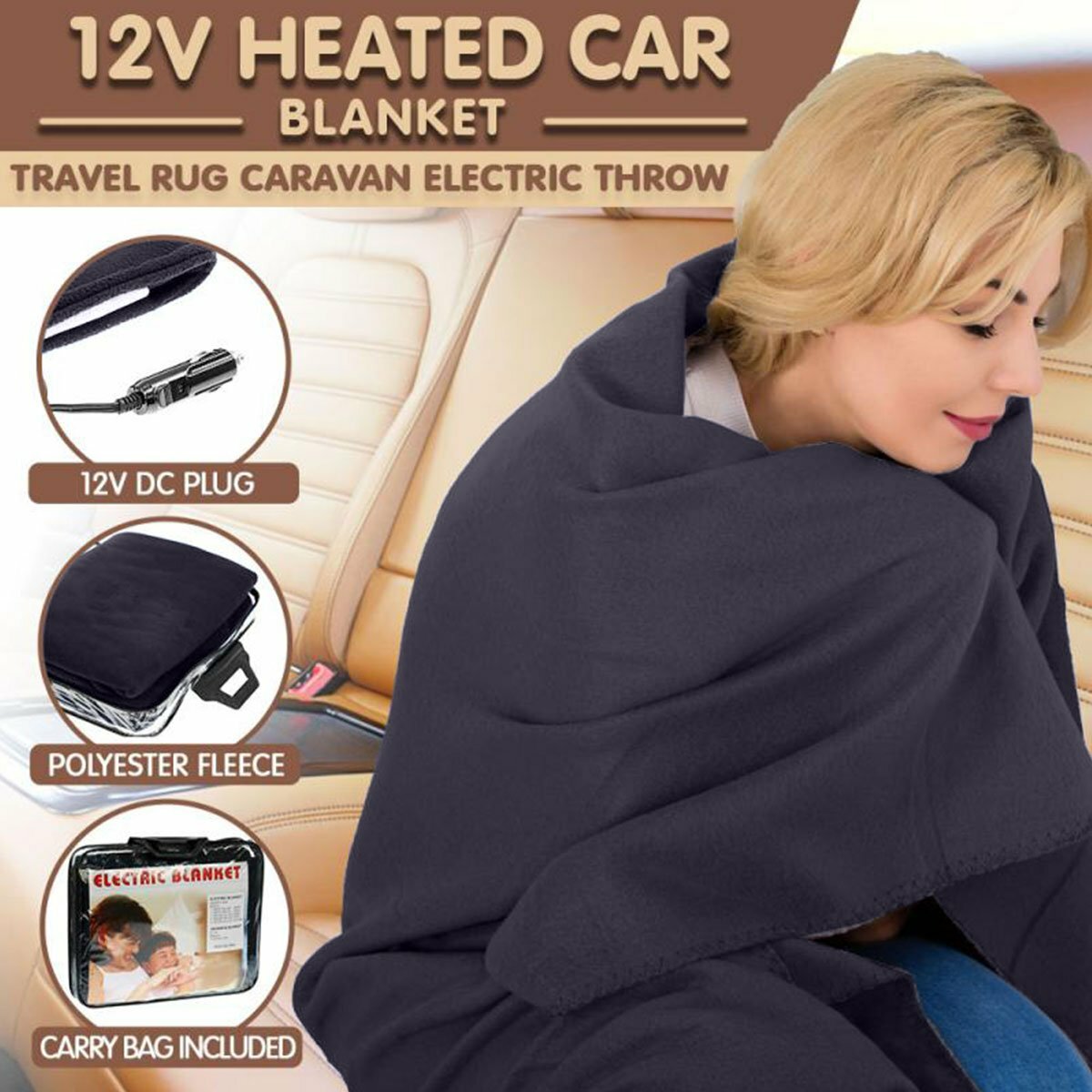 12v electric blanket autobarn