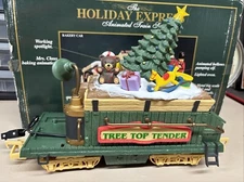 New Bright Holiday Express TREE TOP TENDER Train for PARTS Only