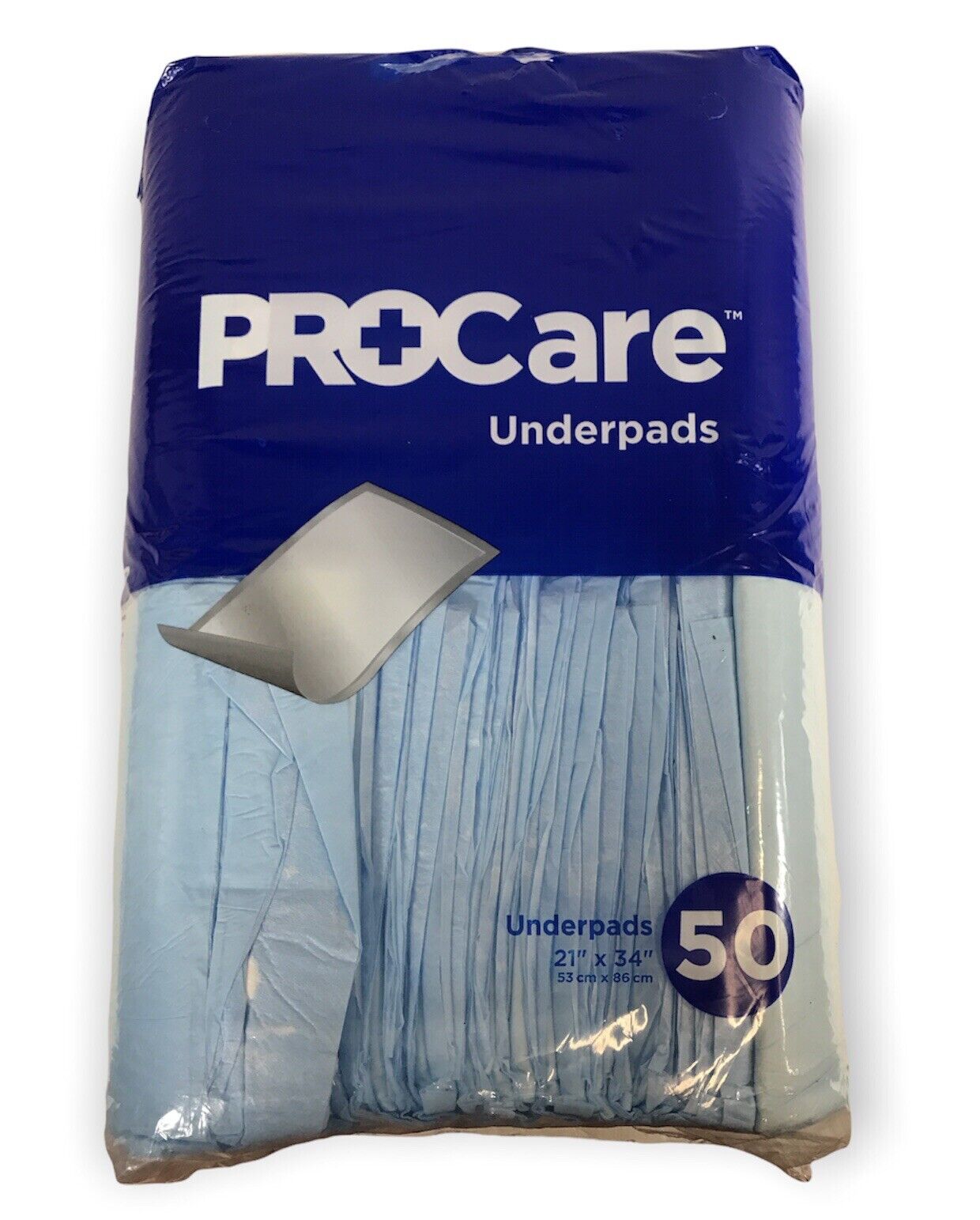 PROCare Underpads 21" x 34" Pack of 50