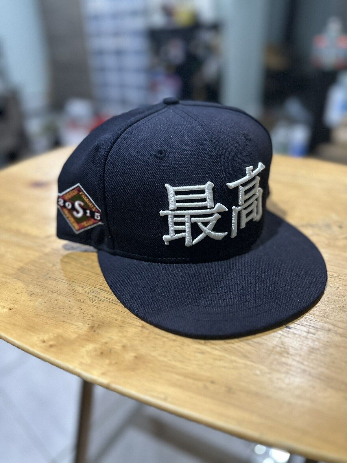 Supreme x NEW YORK YANKEES NEW ERA Cap kanji CAP New Era Caps Red 7 5/8