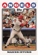 Maicer Izturis Topps 2008 Baseball Card #87