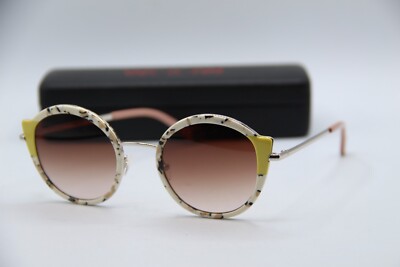 NEW WOOW SUPER FLY 1 COL5710 YELLOW BLACK TORT GRADIENT SUNGLASSES W/CASE 50-22
