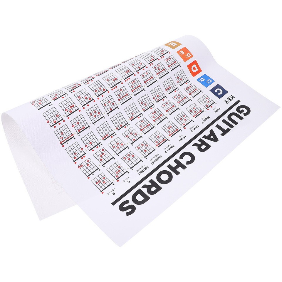 Guitar Chord Practice Chart Beginners Guitar Chord Chart Guitar Guide