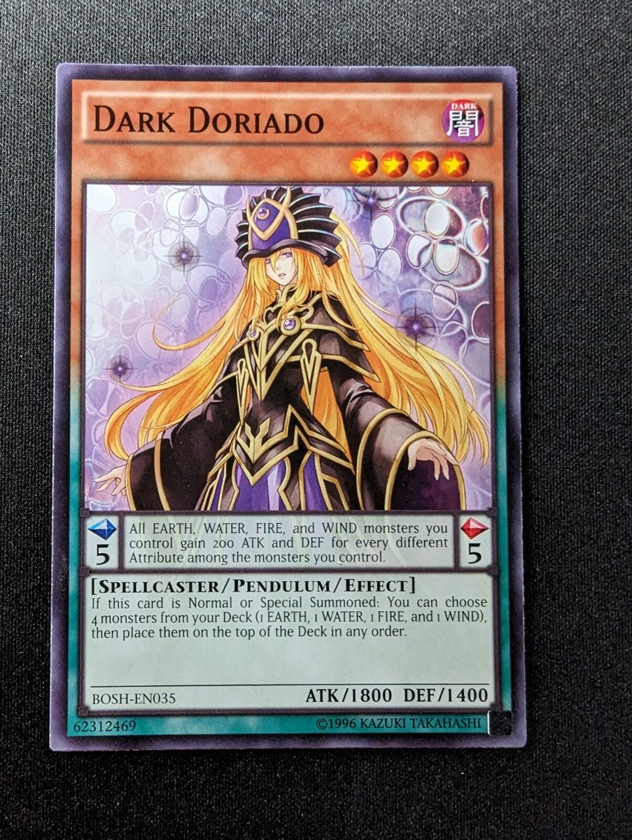DARK DORIADO Breakers of Shadow BOSH-EN035 Unlimited Yugioh