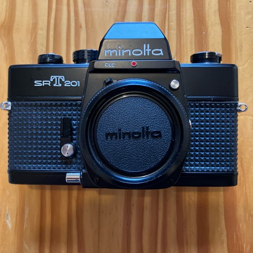 Minolta SRT 201 Film Camera - Rare Ritz Camera Version - Collectible ...