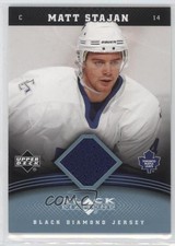 2006-07 Upper Deck Black Diamond Jersey Matt Stajan #J-ST 2a6