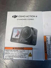 DJI Osmo Action 4 Standard Combo - 4K/120fps Waterproof Action Camera