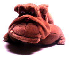 Vintage Stuffed Toy, Lovable Bulldog