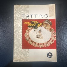 Tatting DMC Booklet Printed in France 1974 Vintage