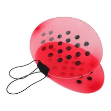 Foldable Ladybug Wings Toddler Costume Accessories Girls Dress Adults Halloween