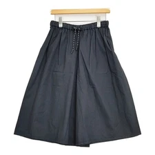 R&D.M.Co- Garment Dye Culottes Culotte black 5-1031M♪