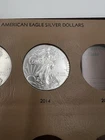 2014 $1 American Silver Eagle 1 Troy Oz Bullion US MINT IN PLASTIC CAPSULE