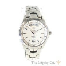 Tag Heuer Link Calibre 5 Stainless Automatic Day Date 42MM Wristwatch #UN-0631
