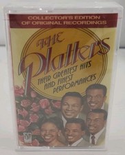 The Platters The Greatest Hits And Finest Performances Cassette  Brand New 