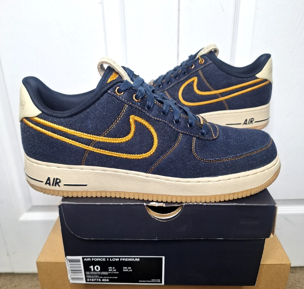 Nike Air Force 1 Premium Low Denim for Sale | Authenticity