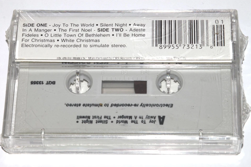 Christmas Carols by Ken Griffin (Cassette Tape) Holiday Music NEW SEALED - Image 2 of 4