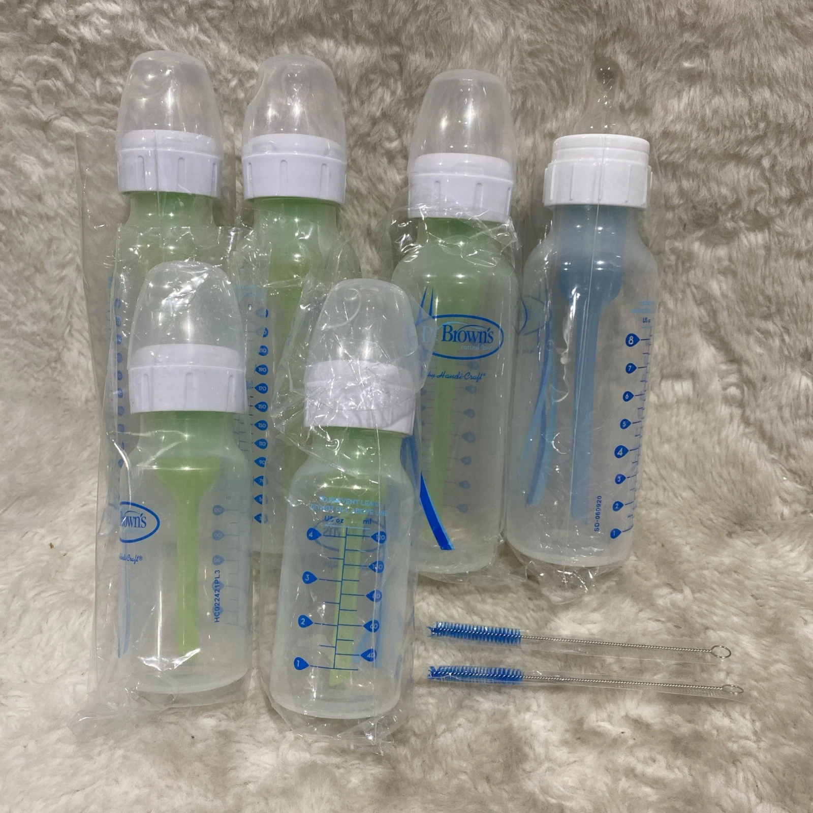 Dr. Brown's Natural Flow Anti-Colic Baby Bottles set of 5