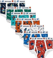 Fruit of the Loom Toddler Boys Days of the Week Brief Underwear 7 Pack 2T-3T