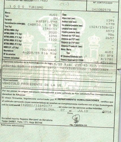 8E0201021LS DEPOSITO COMBUSTIBLE / 8E0201060CJ / 5376929 PARA AUDI A4 B6 DESCAPO - Imagen 7 de 10