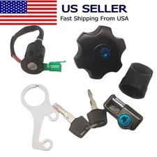 Ignition Key Switch Gas Cap Lock Set For Suzu...