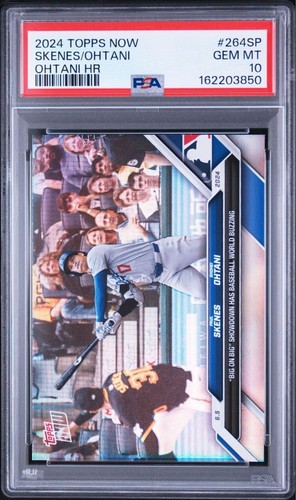 Paul Skenes / Shohei Ohtani  [Ohtani HR] #264SP 2024 Topps Now card