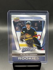 Elias Pettersson Upper Deck MVP Short Print (SP) Rookie Card 2025-2026 #232. rookie card picture